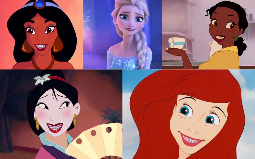 Et Si Les Princes Portaient Des Robes Et si les princesses Disney portaient un appareil dentaire ? - Dr Hong